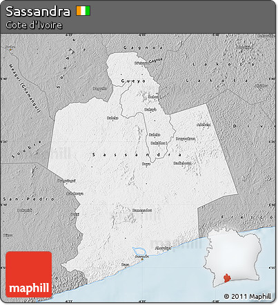 Gray Map of Sassandra