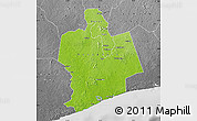 Physical Map of Sassandra, desaturated