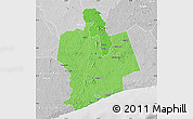 Political Shades Map of Sassandra, lighten, desaturated