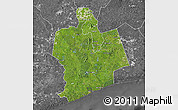 Satellite Map of Sassandra, desaturated