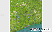 Satellite Map of Sassandra
