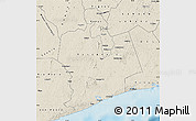 Shaded Relief Map of Sassandra
