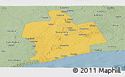 Savanna Style Panoramic Map of Sassandra
