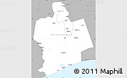 Gray Simple Map of Sassandra