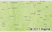Physical 3D Map of Djibrosso