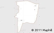 Classic Style Simple Map of Sifie, cropped outside