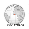 Outline Map of Worofla