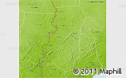 Physical 3D Map of Grabo