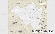 Classic Style 3D Map of Tanda