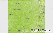 Physical 3D Map of Tanda