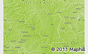 Physical Map of Kouassi-Datekro