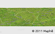 Satellite Panoramic Map of Kouassi-Datekro