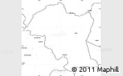 Blank Simple Map of Kouassi-Datekro