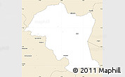 Classic Style Simple Map of Kouassi-Datekro