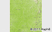 Physical Map of Tanda