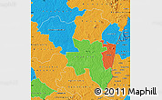 Political Map of Tanda