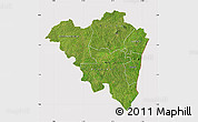 Satellite Map of Tanda, cropped outside