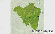 Satellite Map of Tanda, lighten