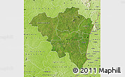 Satellite Map of Tanda, physical outside