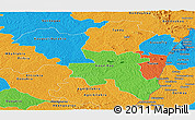 Political Panoramic Map of Tanda