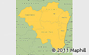 Savanna Style Simple Map of Tanda