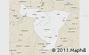 Classic Style 3D Map of Tiassale