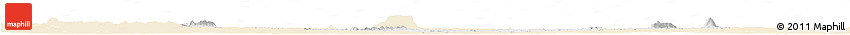 Classic Style Horizon Map of Tiassale, single color outside