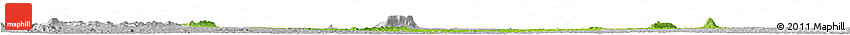 Physical Horizon Map of Tiassale, lighten, desaturated