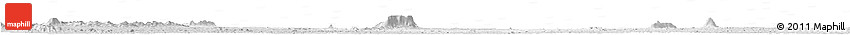 Silver Style Horizon Map of Tiassale