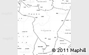 Blank Simple Map of Tiassale