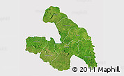 Satellite 3D Map of Touba, cropped outside