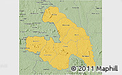 Savanna Style 3D Map of Touba