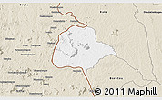 Classic Style 3D Map of Booko