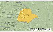 Savanna Style 3D Map of Booko