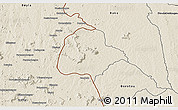 Shaded Relief 3D Map of Booko