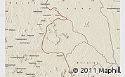 Shaded Relief Map of Booko