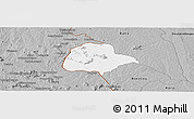 Gray Panoramic Map of Booko