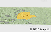 Savanna Style Panoramic Map of Booko