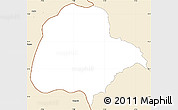 Classic Style Simple Map of Booko