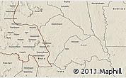 Shaded Relief 3D Map of Borotou