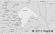 Silver Style 3D Map of Borotou
