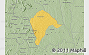 Savanna Style Map of Borotou