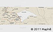 Classic Style Panoramic Map of Borotou