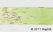 Physical Panoramic Map of Borotou