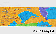 Political Panoramic Map of Borotou