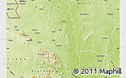 Physical Map of Guinteguela
