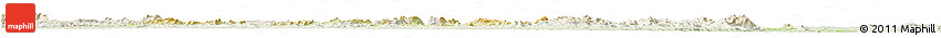 Physical Horizon Map of Touba, lighten
