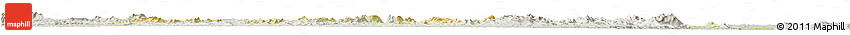 Physical Horizon Map of Touba, lighten, semi-desaturated