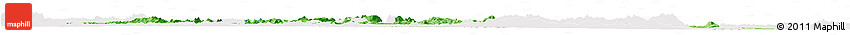 Political Shades Horizon Map of Touba, cropped outside