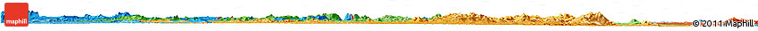Political Shades Horizon Map of Touba